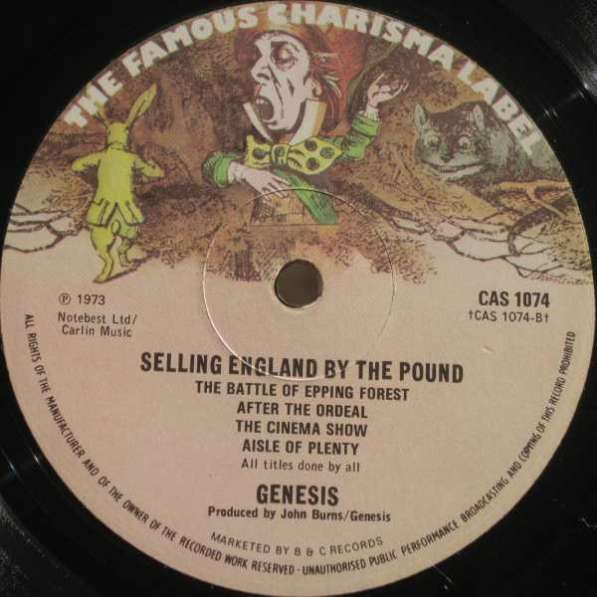 Genesis - Sellibg England By The Pound (UK) в Санкт-Петербурге