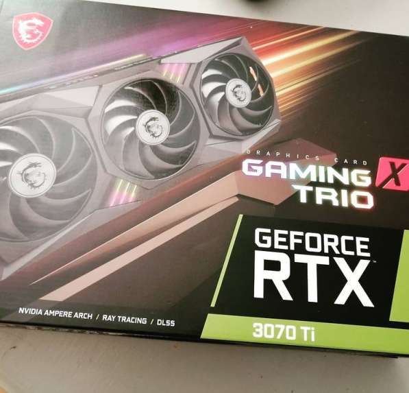GeForce RTX 3070 Ti 8GB GDDR6 Graphics Card