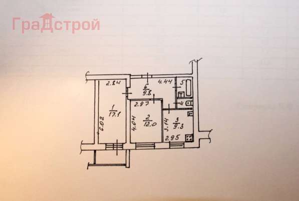 Продам двухкомнатную квартиру в Вологда.Жилая площадь 53 кв.м.Этаж 2.Есть Балкон. в Вологде фото 18