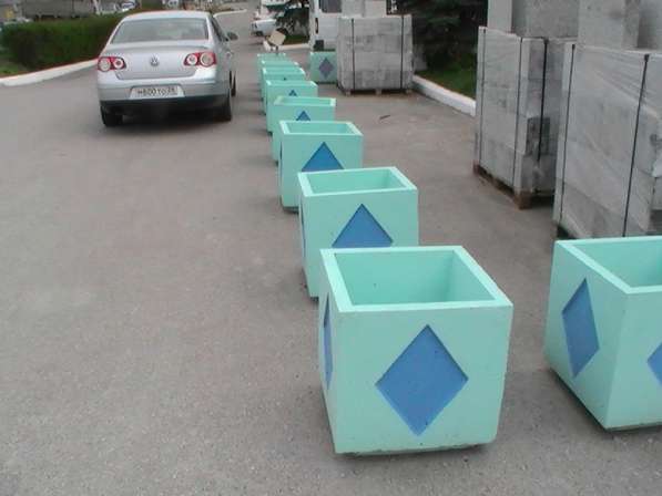 Цветочницы бетонные, парковые (вазоны) в Пятигорске фото 4