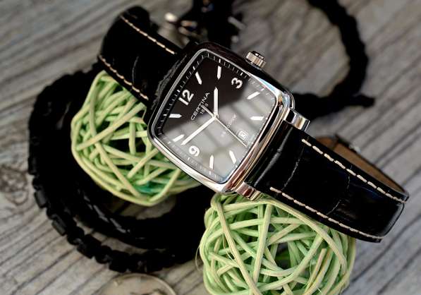Изысканные часы Certina Swiss Made, сапфир, застежка-бабочка в Рязани фото 11
