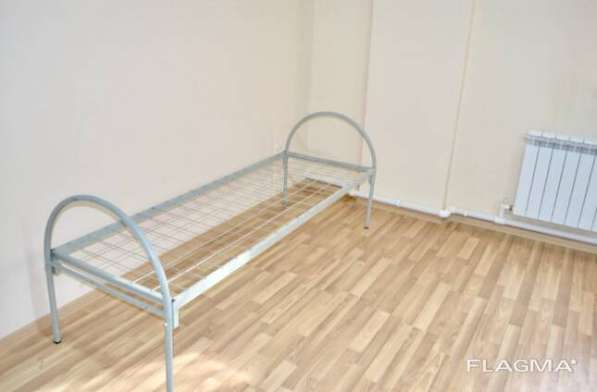 Металлические (железные) кровати 1, 2-х ярусные для строек в Липецке фото 5