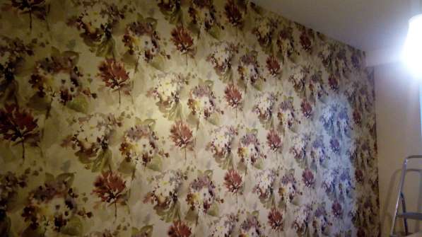 Ремонт квартир Поклейка обоев в Москве фото 7