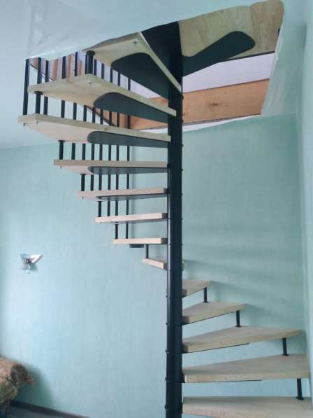 Изготовление лестниц на металлическом каркасе в Екатеринбурге фото 13