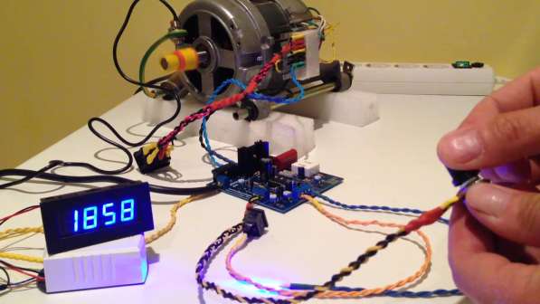 Блок управления коллекторным двигателем на TDA1085