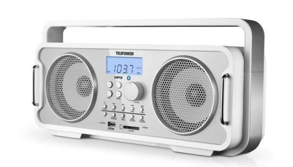 Магнитола Telefunken TF-SRP3401B белый