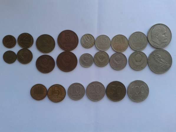 Монеты разных стран и лет