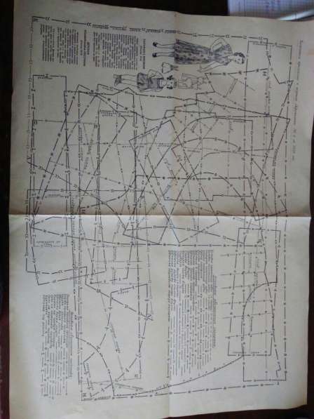 Продам комплект старинных выкроек 1955-1958г в Санкт-Петербурге