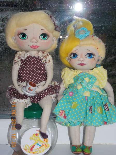 Интерьерные куклы Корри и Карамелька фон Кексик в Архангельске фото 6