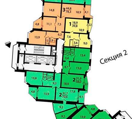 Продам трехкомнатную квартиру в Красногорске. Жилая площадь 80,20 кв.м. Этаж 5. Есть балкон. в Красногорске