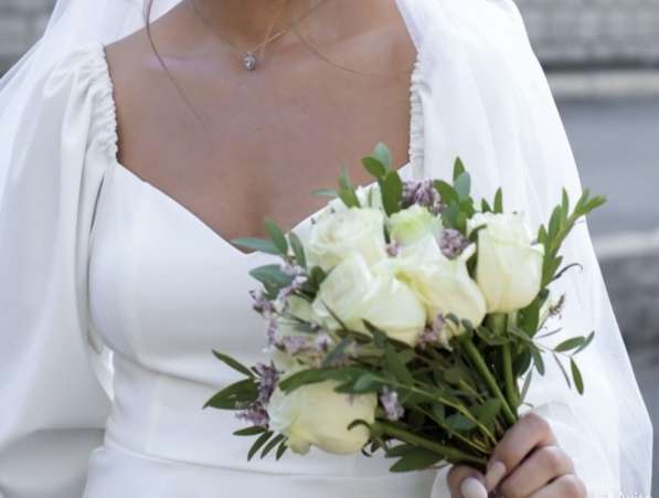 Свадебное платье 44 р в Новосибирске фото 28