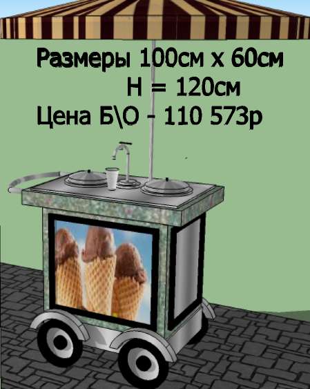 Продаем тележки для мороженого в Ростове-на-Дону фото 3