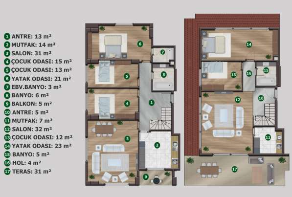 Квартира 353м² Турция, Стамбул, Бейликдюзю в фото 6