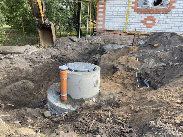 Выгребная яма для коттеджа объемом 8,4м3 в Воронеже фото 5