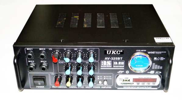 Усилитель звука UKC AV-325BT USB+SD+AUX+Bluetooth+Караоке в 
