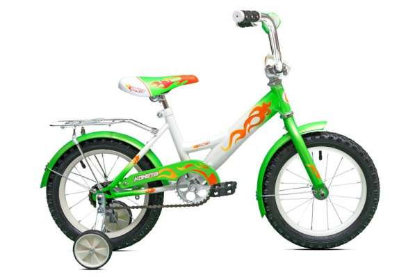 Продам Детский Велосипед с боковыми колёсами . Киселёвск .