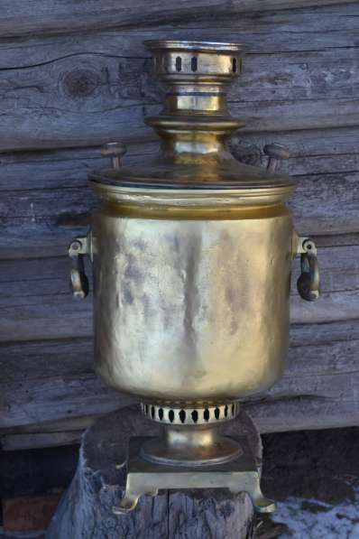 Самовар царский Печать Колокол Шапка Мономаха с № 13967 золо в Чебоксарах фото 7