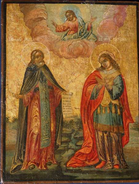 Старинный образ с изображением свя. мученицы Татианы Римской в Санкт-Петербурге фото 4