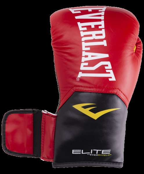 Перчатки боксерские Elite ProStyle P00001198, 14oz, кожзам, красный в Сочи