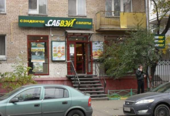 Ресторан Subway в центре Москвы в Москве