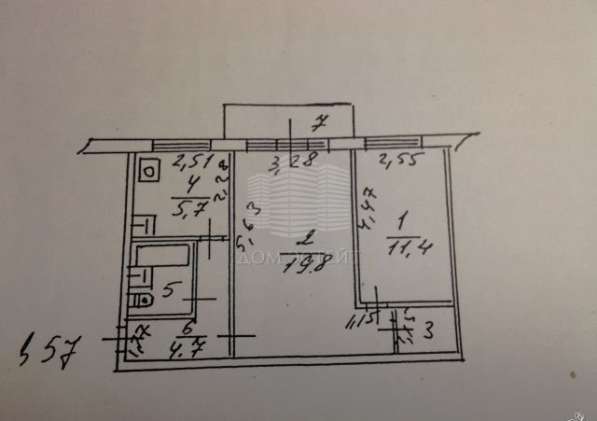 Продам двухкомнатную квартиру в Люберцы. Жилая площадь 49,60 кв.м. Этаж 5. Есть балкон.
