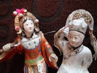 сер.19в статуэтки Китайские девушки 2шт. в Санкт-Петербурге фото 3