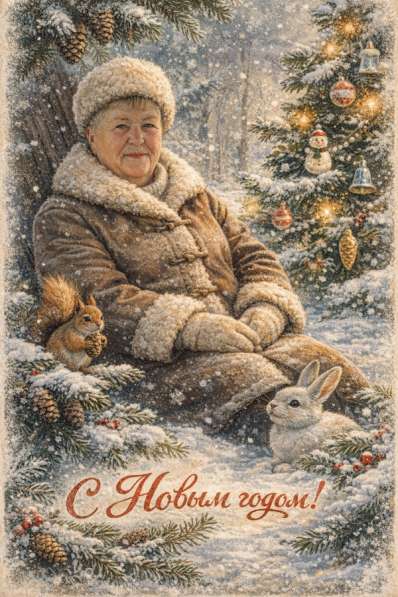 Новогодняя открытка