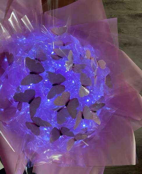 Букеты из бабочек на заказ