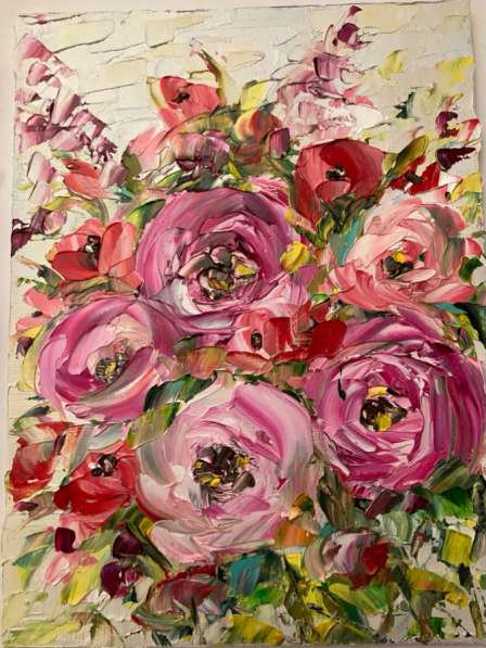 Картина маслом Летний свд