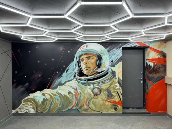 Роспись стен-Граффити-Рисунок на стене-Художник в фото 5