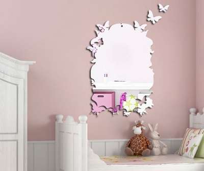 Декоративное зеркало с бабочками в Кемерове фото 3
