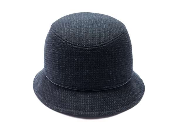 Шляпа панама шерстяная мужская LF Rich (серо-синий) в Москве фото 4