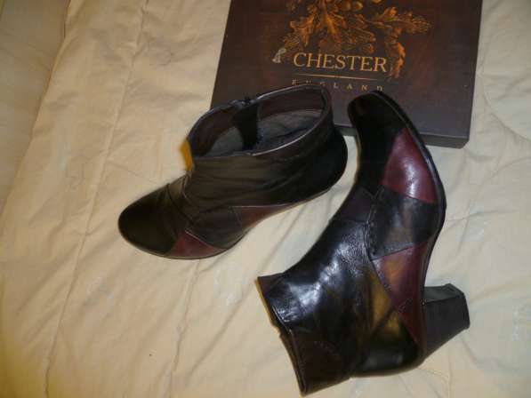 Ботинки кожаные Честер Англия, размер 39