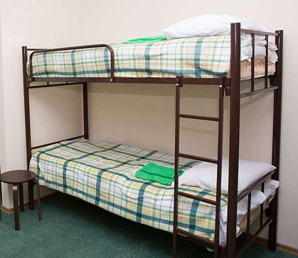 Кровати односпальные, двухъярусные для хостелов и гостиниц в Ставрополе