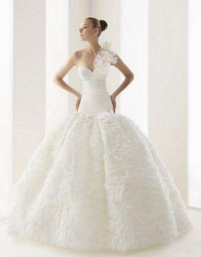 Белое свадебное платье Rosa Clara