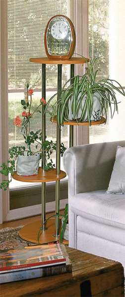 Подставка под цветы 1 Орех