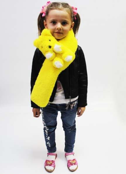 Детский шарф меховой с подарком в Челябинске фото 6