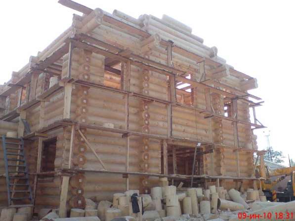 Изготовление сруба деревянного дома или бани в Красноярске фото 6
