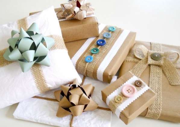 Упаковка и украшение подарков