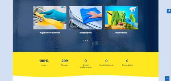 Создание сайта клининговой компании в веб-студии Seoinfo в фото 4