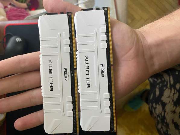 Память оперативная - Crusial Ballistix 2x8Gb 2666Mhz в Москве