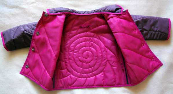 Демисезонная куртка для девочки р-р 68-74 в фото 14