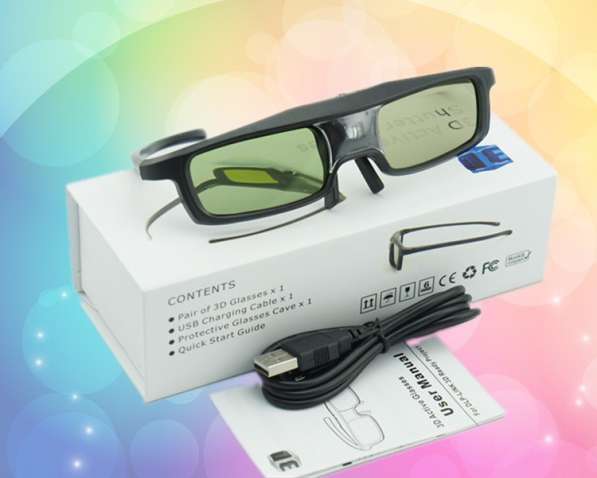 Электронные 3D очки для всех проекторов DLP-Link