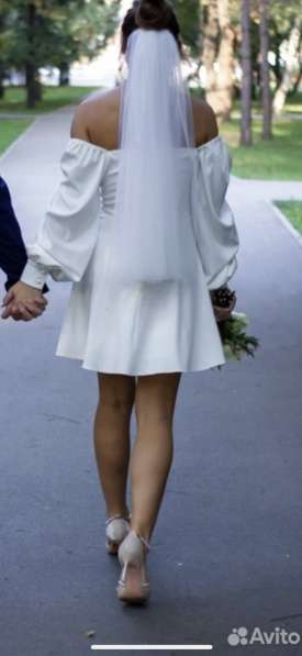 Свадебное платье 44 р в Новосибирске фото 14