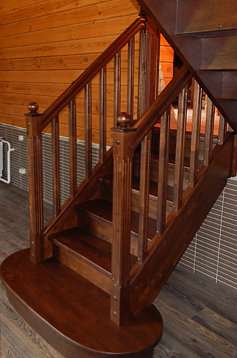 Деревянная лестница Фабрика лестниц столярыч из березы и сосны в Самаре фото 6