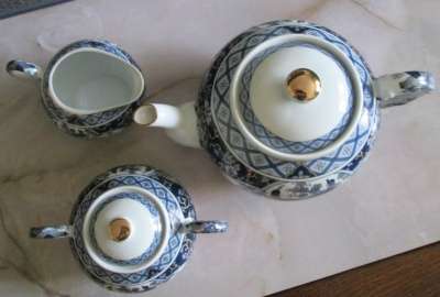 Чайный набор«Синий павлин»из 15предметов в Краснодаре фото 7