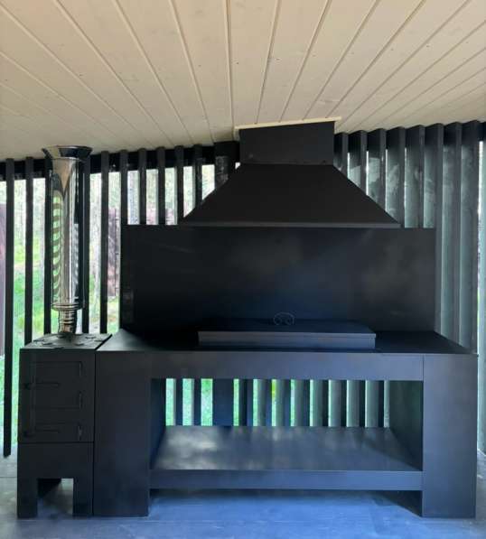 Беседка с мангалом в Новосибирске