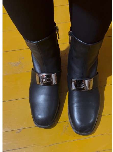 Сапожки. Натуральная кожа