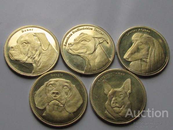 Набор монет "СОБАКИ" в Улан-Удэ фото 3