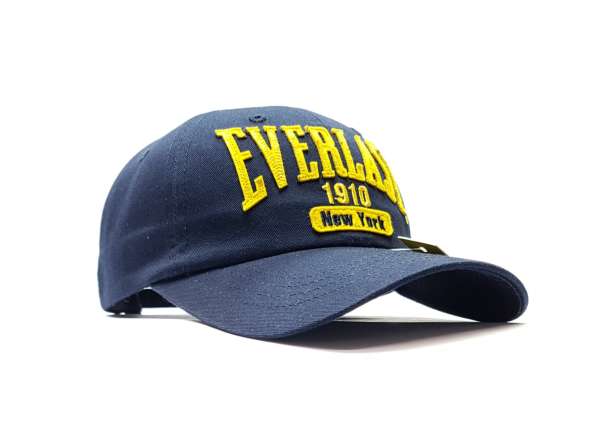 Бейсболка кепка Everlast (синий/желтый) в Москве фото 6